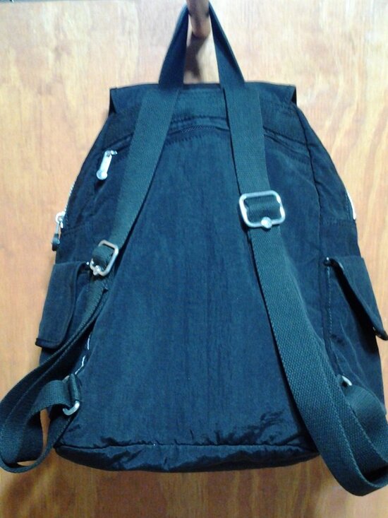 Kipling Black Nylon City Backpack main image 6